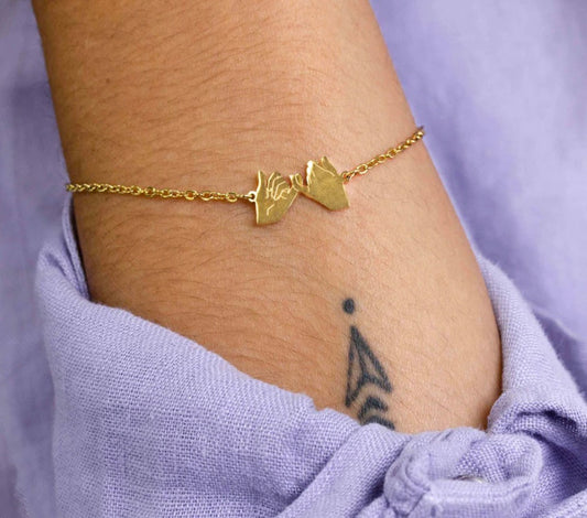 Friends for life | 2 x armband