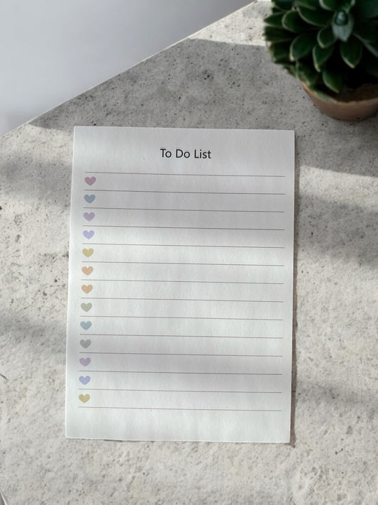 NOTITIEBLOK | To do list