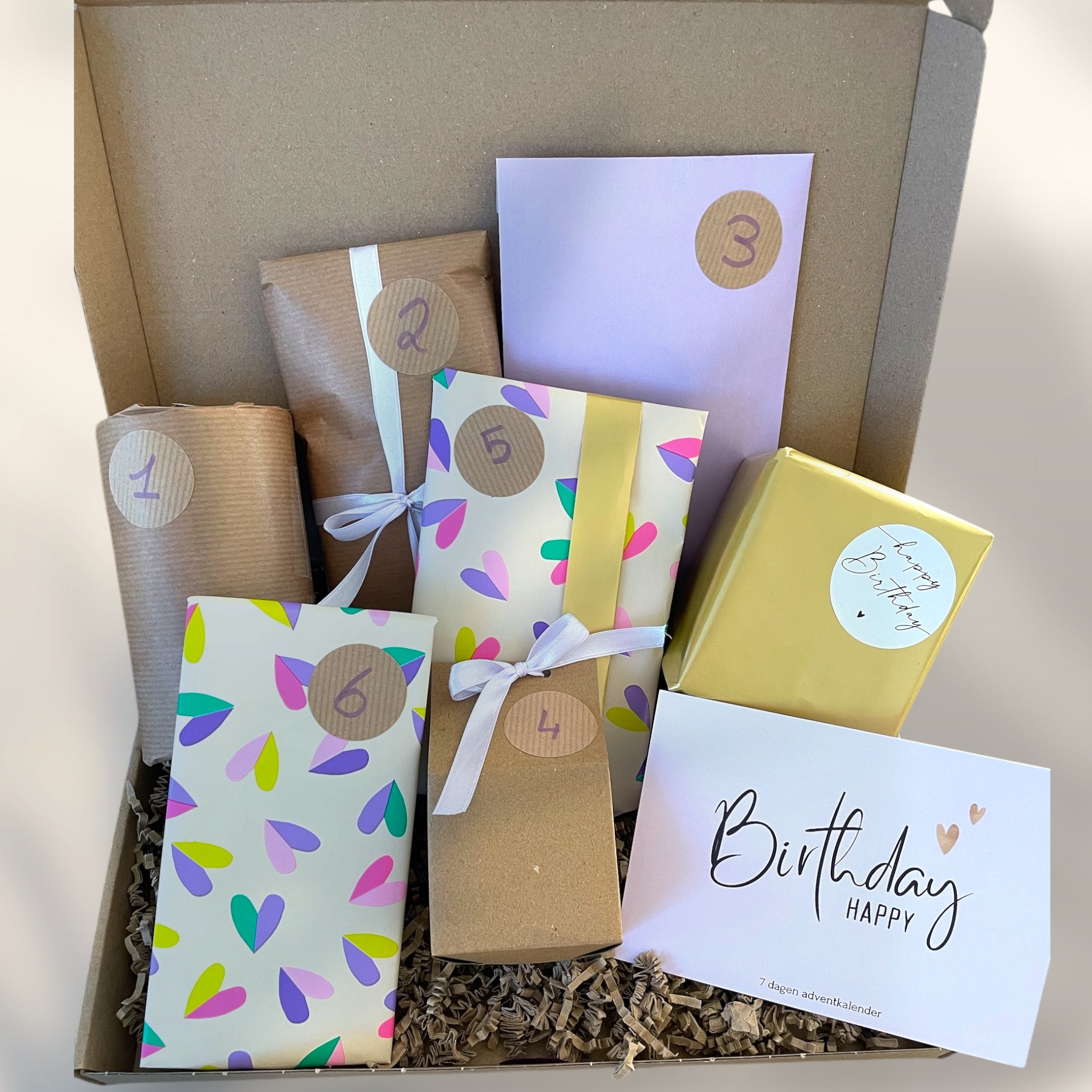 7 - daagse verjaardags adventkalender