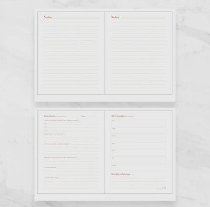 Mindful journal