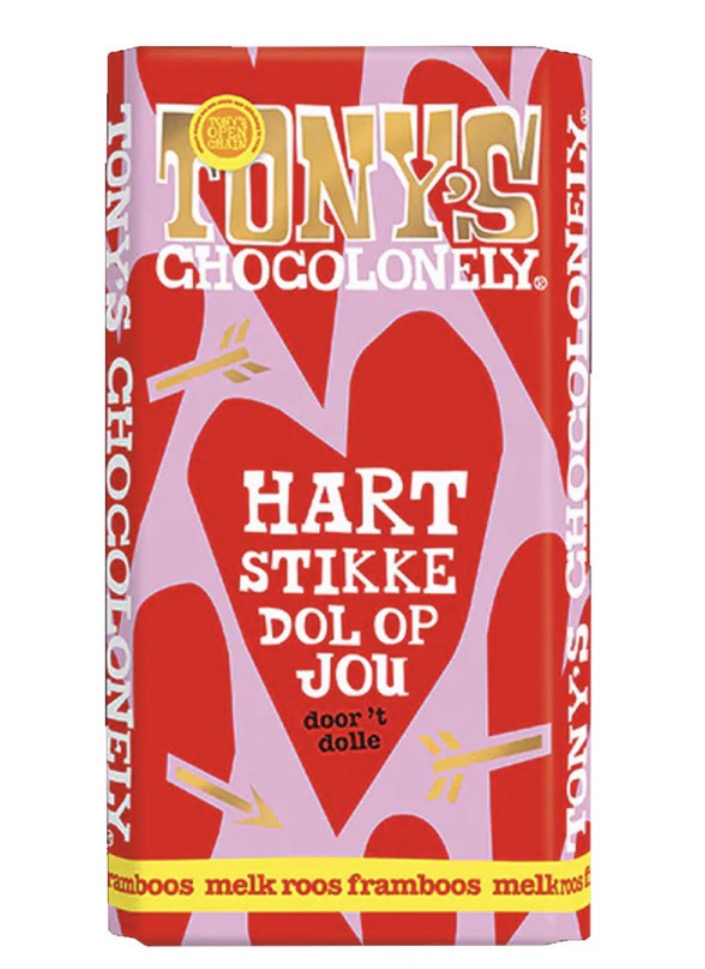 Chocolade | hart stikke dol op jou