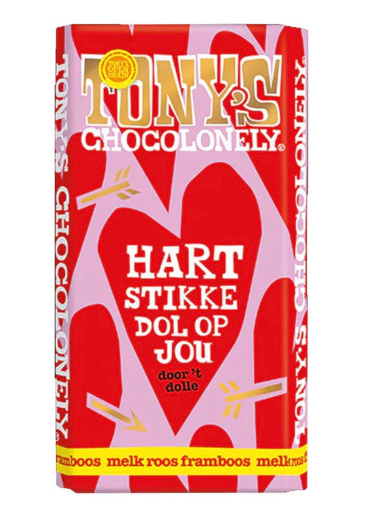Chocolade | hart stikke dol op jou