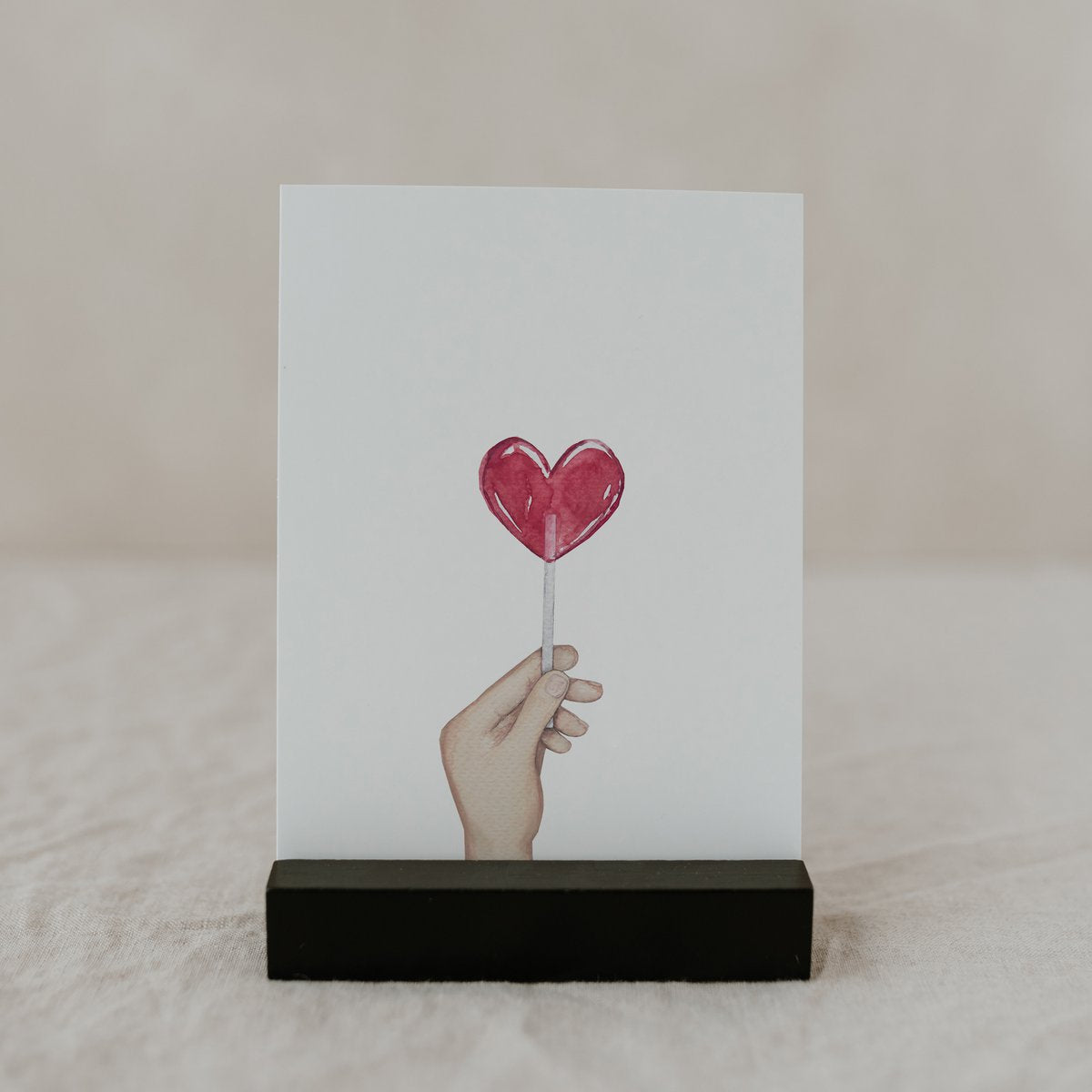 Kaart | hart Lolly