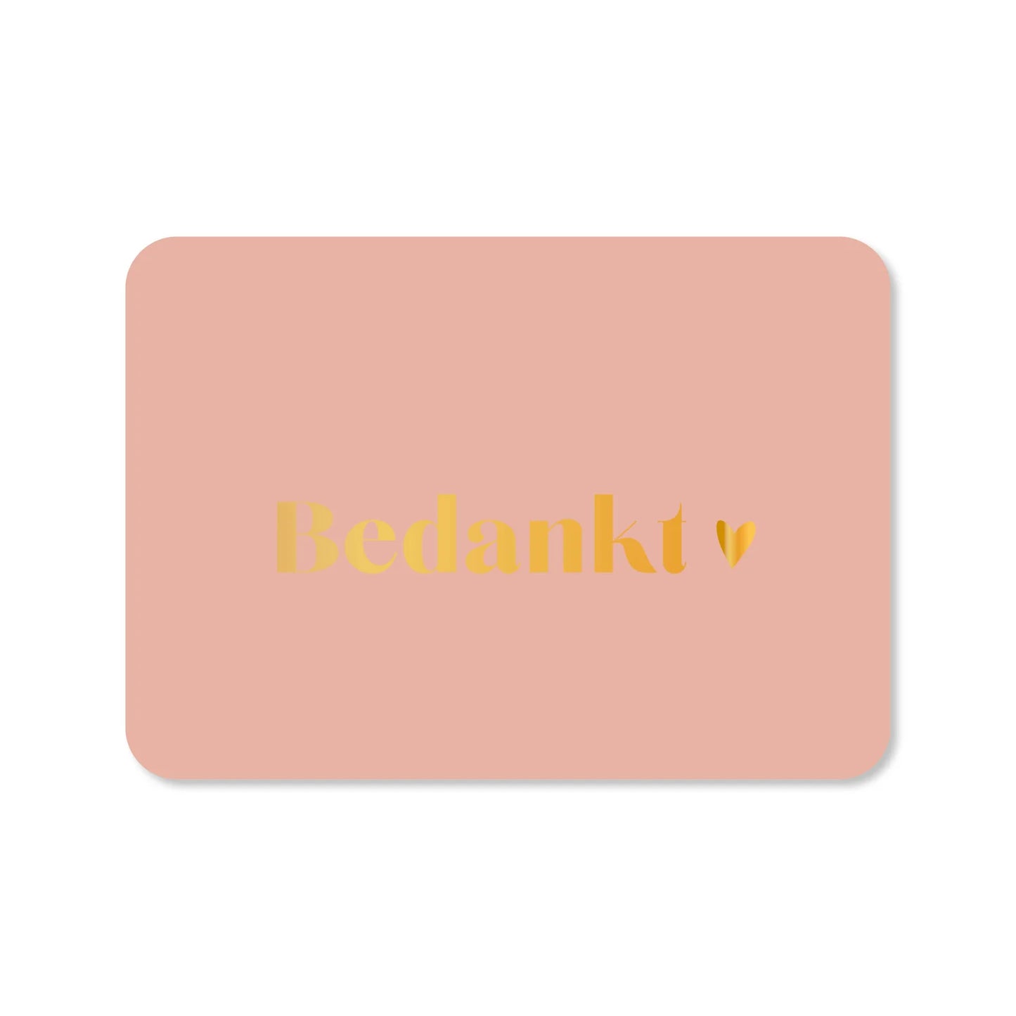 Kaart | Bedankt