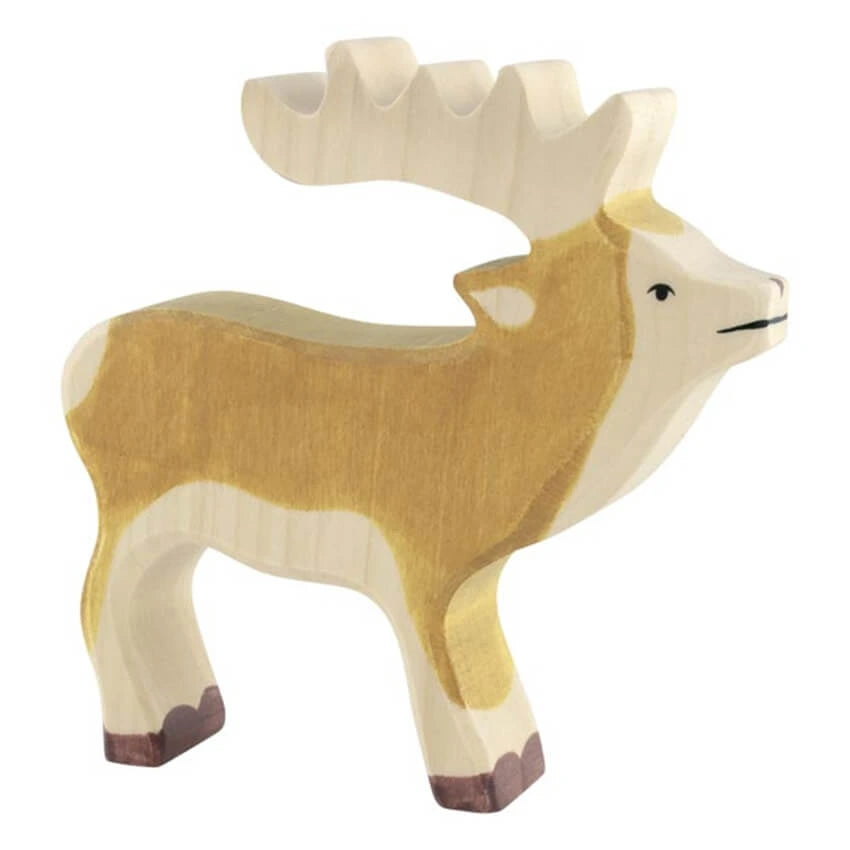 Houten Hert | Holztiger 15 cm