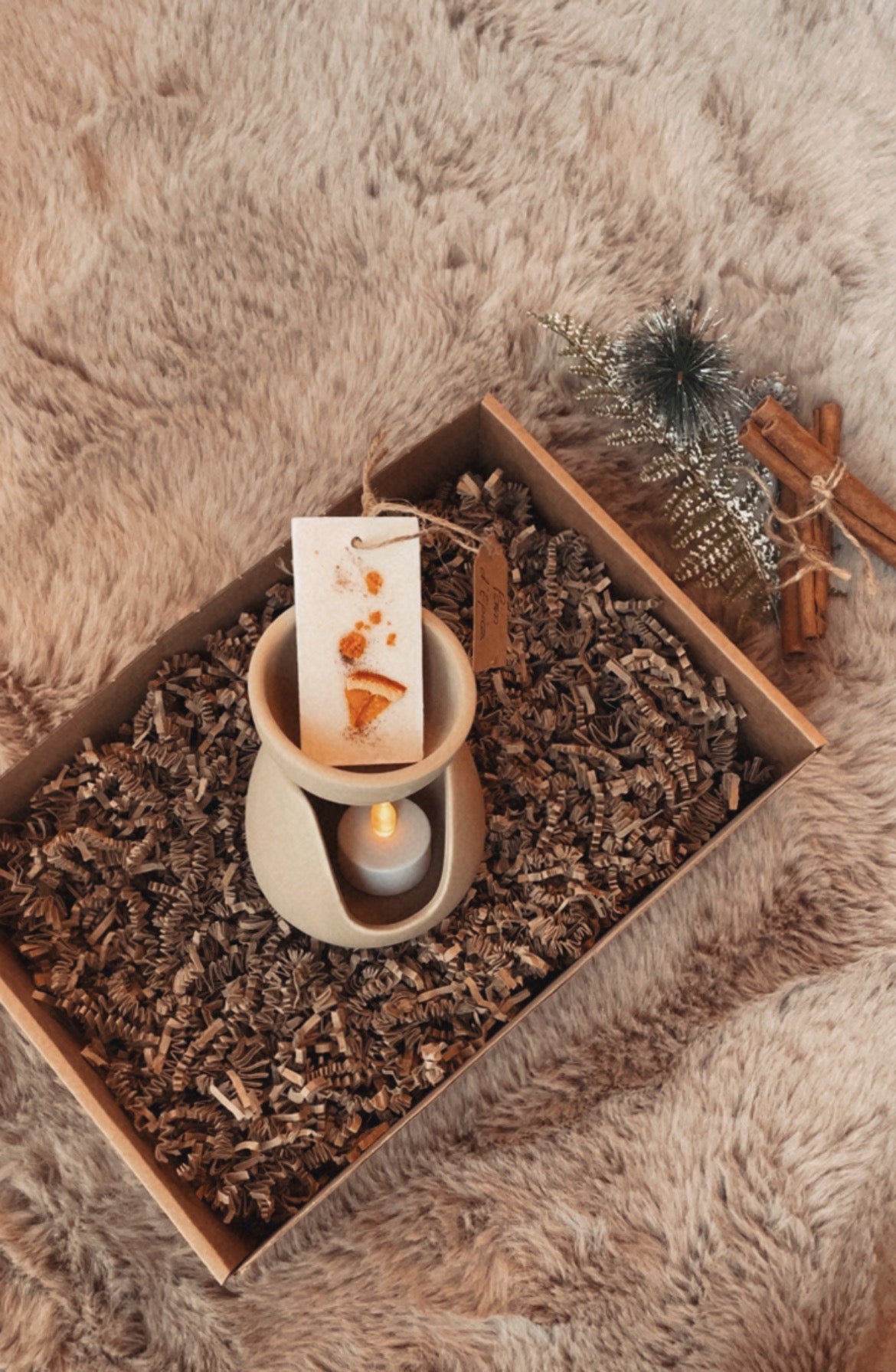 Geurwax brander
