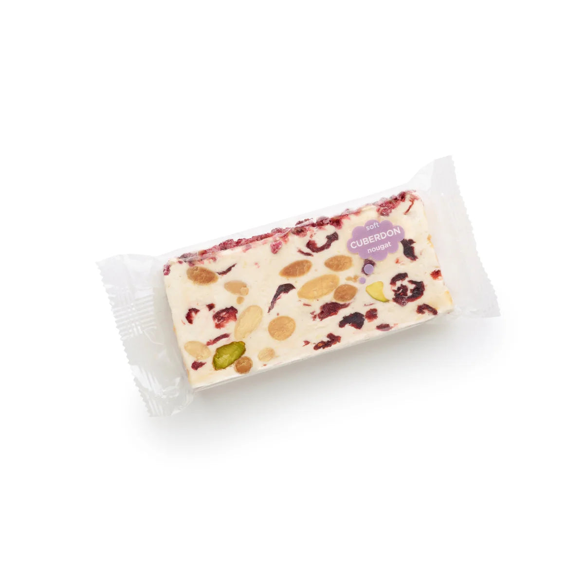 Nougat Slice of Heaven 100g Cuberdonstukjes & Cranberry