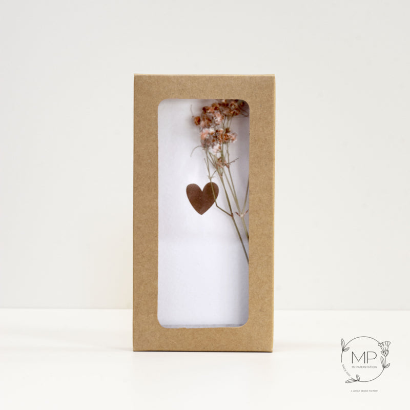 Driedflower box Heart