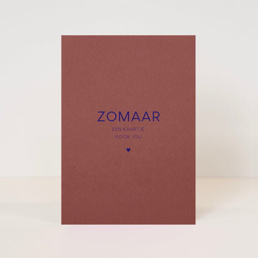 kaart | Zomaar een kaartje voor jou