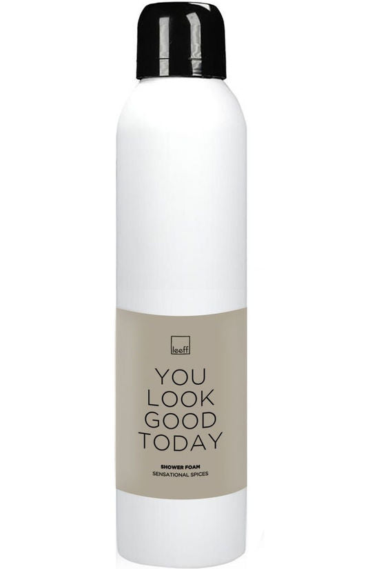 Shower foam | you look good today
